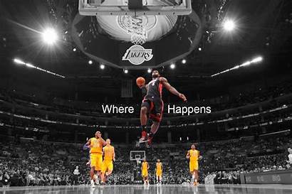 Lebron James Dunk Wallpapers Happens Basketball Cleveland