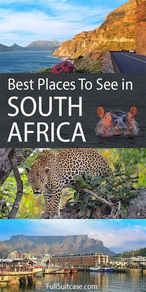 17 Melhores Lugares Para Visitar Na África Do Sul Mapa E Dicas