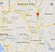 Quezon City Manila Map