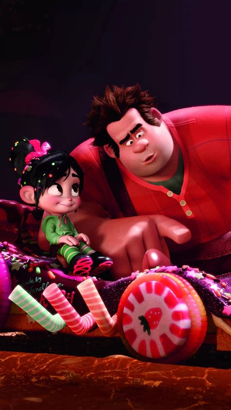 ralph and vanellope in ralph breaks the internet 4k wallpapers hd wallpapers id 26020