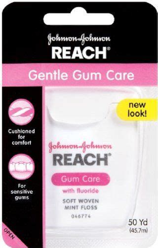One thing i've never been all that great at is flossing (and i suspect many others are in the same position). Reach Gentle Gum Care Woven Dental Floss, Fluoride, 50 ...