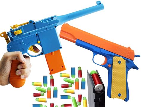 Buy Bundle Colt And Mauser C Toy Guns With Removable And