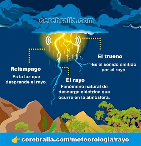 Cuál Es La Diferencia Entre Rayo Relámpago Y Trueno 】 ️