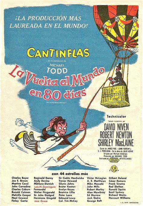 La Vuelta Al Mundo En 80 Días 1956 Around The World In 80 Days De