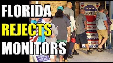 Doj Blocked From Protecting Voters In Florida Youtube