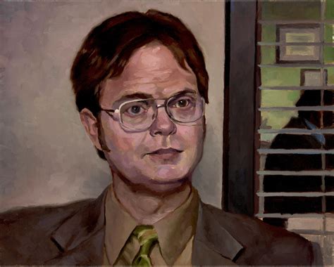 Rainn Wilson As Dwight Schrute The Office Etsy