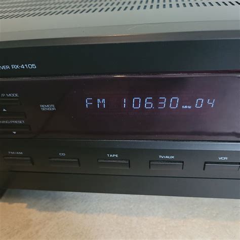 Sherwood Rx 4105 2 Channel 100w Amfm Digital Stereo Receiver Fully