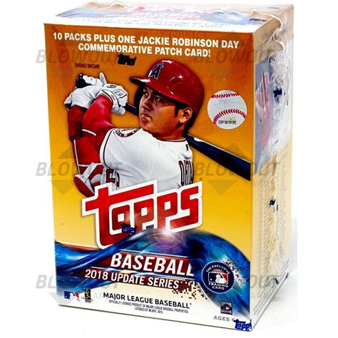 2018 Topps Update Series Baseball Blaster Box