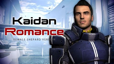 Kaidan Alenko Femshep Romance Mass Effect 3 Citadel Dlc Youtube
