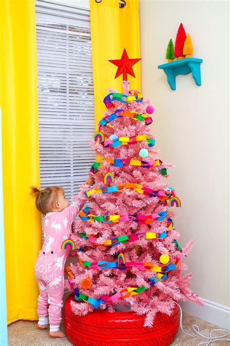 Bright And Colorful Christmas Trees Ideas To Make Them Lively