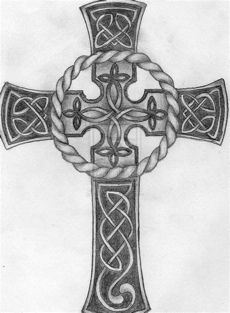 Celtic Cross Tattoo Drawing Tattoos Book 65000