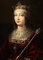 1451-1504.Isabella I of Castile. detail. c.1848.by Luis de Madrazo ...