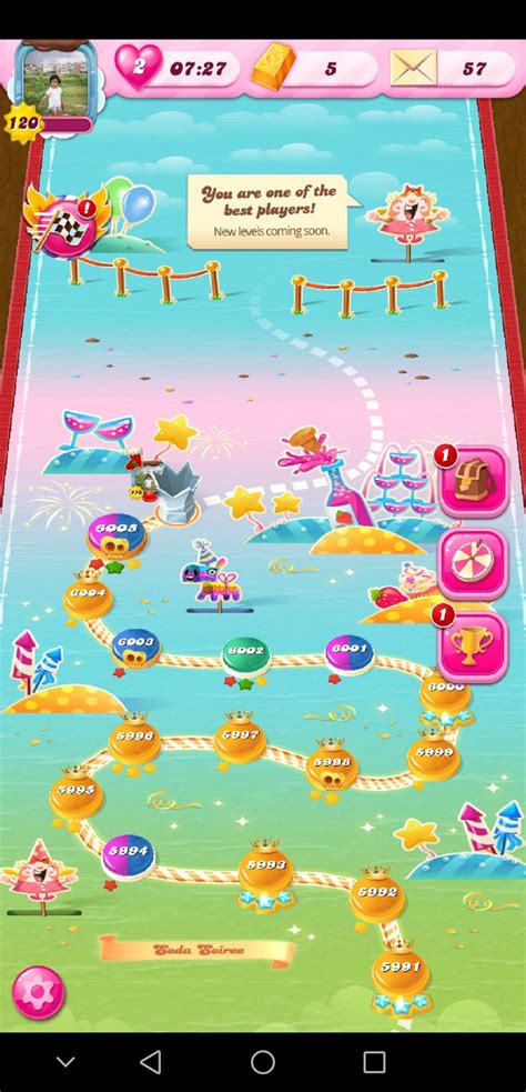 They do have the one additional highly irritating quality of blocking the blast from striped candies though. Who has the highest level in Candy Crush Saga? - Quora