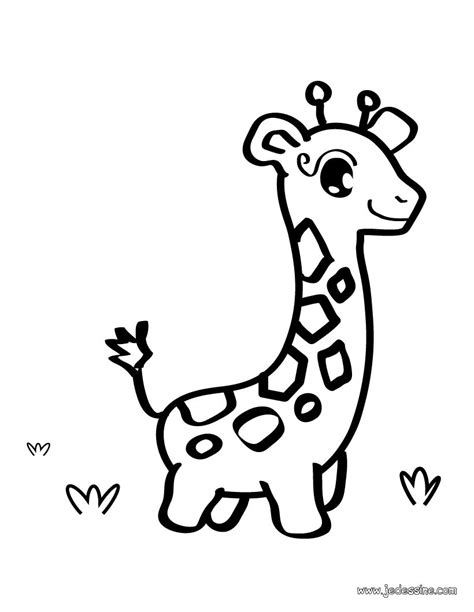 Make social videos in an instant: Coloriages coloriage d'une girafe - fr.hellokids.com