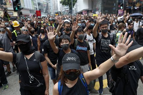 Hong Kongs Older Protesters Awed Humbled By Zeal Of Youth