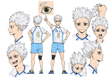 He is arrogant and smug, and he doesn't hesitate from threatening his opponents if need be (sometimes using physical threats as a way to intimidate them). Haikyuu!! S4 Character Design for Hoshiumi Kourai, CV ...