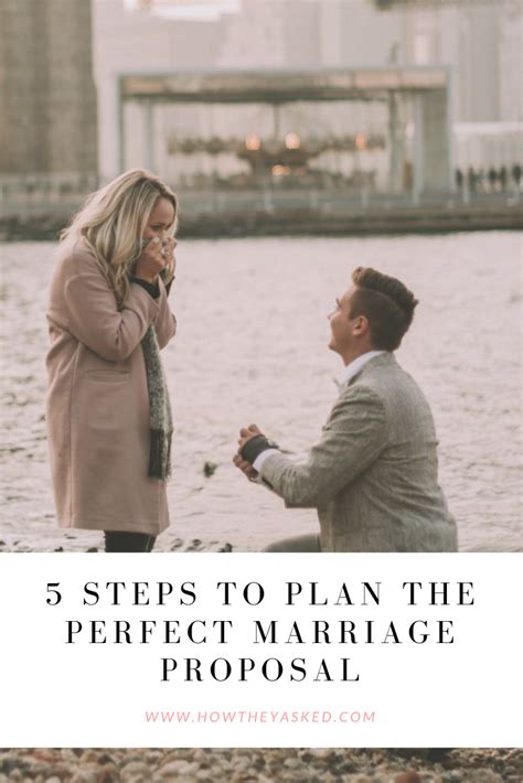 5 Steps To Plan The Perfect Marriage Proposal Howtheyasked