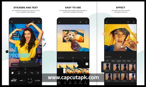 Is a free application to use, create video effects. CapCut APK Download | Free video editing app for Android ...