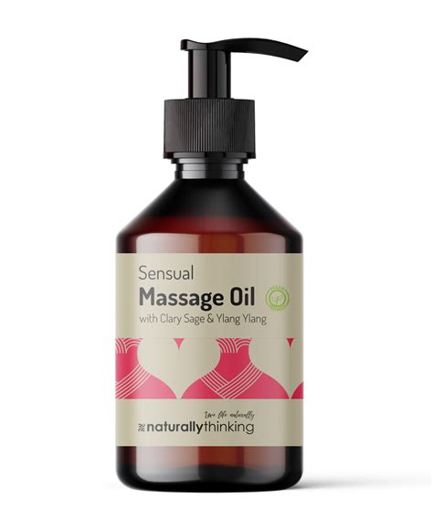 Sensuality Massage Oil To Promote Sexual Relaxation By Naturallythinking