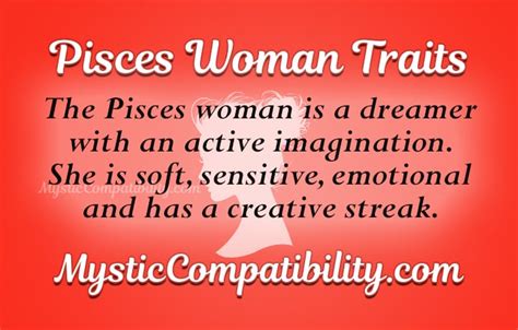 Pisces Woman Personality Traits Mystic Compatibility