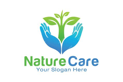 Premium Vector Nature Care Logo Design Template