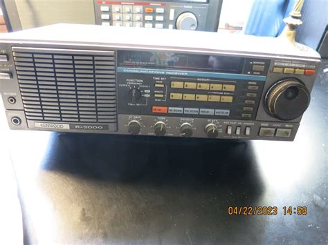 Kenwood R 2000 Shortwave Am Cw Ssb Radio Receiver Manual Includedのebay公認海外通販｜セカイモン