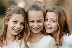Close Up Of Three Sister Standing Together by Jakob Lagerstedt - Sister ...