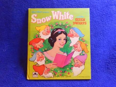 Walt Disneys Snow White Golden Tell A Tale Book 1957 Very Good