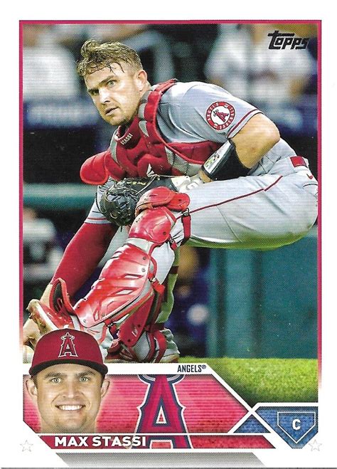 Max Stassi 2023 Topps 85 Los Angeles Angels Baseball Card