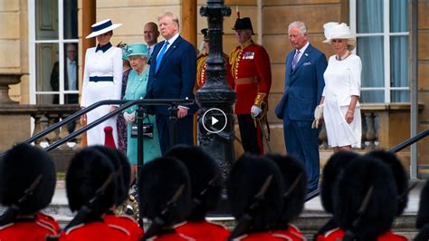 The Queen Meets With Trump At Buckingham Palace The New York Times