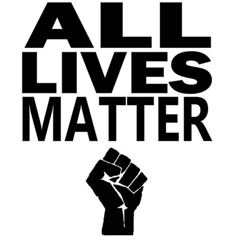 All Lives Matter Poster By Carstein Redbubble