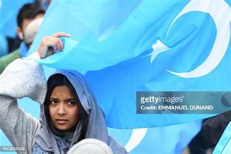 Uighur Flag Photos And Premium High Res Pictures Getty Images