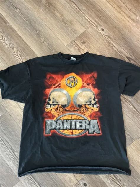 Vintage 2000 Pantera Cowboys From Hell T Shirt Anvil Size Xxl Band Tee