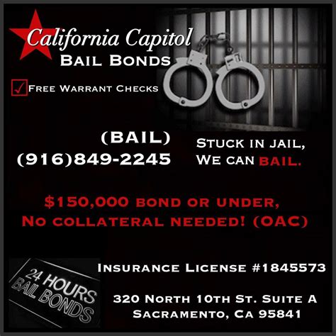 California Capitol Bail Bonds Sacramento Ca