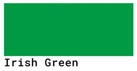 Irish Green Color Codes The Hex Rgb And Cmyk Values That You Need In