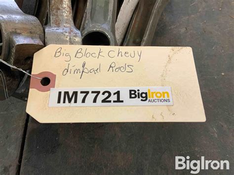Chevrolet Big Block Rods Bigiron Auctions