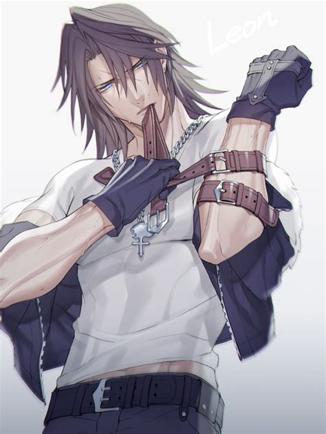 Jou Mono Squall Leonhart Final Fantasy Final Fantasy Viii Kingdom Hearts Babe Arm Belt