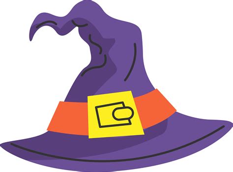 Witch hat Boszorkxe1ny - Purple cartoon Witch Hat png download - 3097* png image