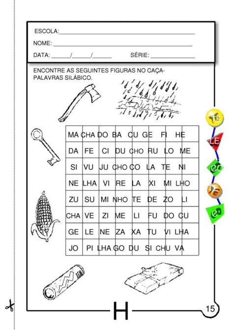 Atividades A Familia Silabica Do H Atividade Pronta Familia