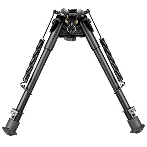 Inch Harris Style Notched Legs Swivel Rifle Bipod Solid Base Bench