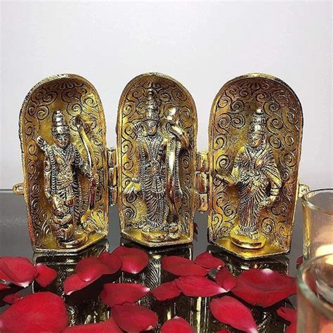 Aluminium Folding Ram Darbar Statue At Rs 300piece Ram Darbar Gold