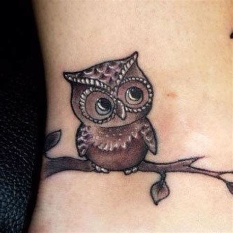 Tattoo Hibou Cute Tattoos For Women Baby Owl Tattoos Girly Tattoos