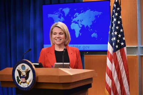 Siliconeer Us State Dept Spokeswoman Heather Nauert Could Be Next Un
