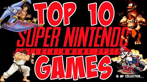 Top 10 Super Nintendo Games In My Collection Youtube