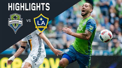 A top three clash, but who'll come out on top? Highlights: Seattle Sounders FC vs LA Galaxy - YouTube