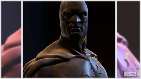 Batman In Blender The Stages Of Texturing Youtube