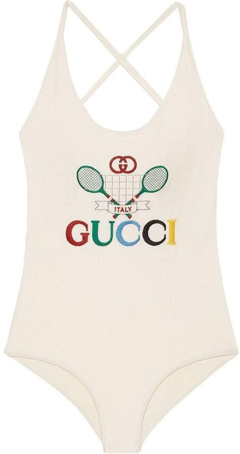 Gucci Gucci Tennis Swimsuit Farfetch Swimsuits Swimwear Brands