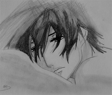Sad Anime Boy By Shini369 On Deviantart