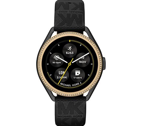 Buy Michael Kors Mkgo Gen 5e Mkt5118 Smartwatch Black And Gold