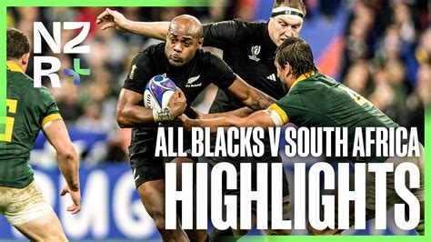 HIGHLIGHTS All Blacks V South Africa 2023 Rugby World Cup Final